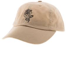 Daily Doses The Rose Strapback Hat In Khaki 42 Liked On Polyvore Featuring Men S Fashion Men S Accessories Men S Hat Hats For Men Strapback Hats Fashion