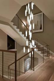 Illuminazione Moderne Scale Condominiali Progetto Casa Lampadari Moderni Decorazione Corridoio