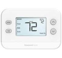 Honeywell X1N Digital Thermostat, Non-Programmable with Push ...
