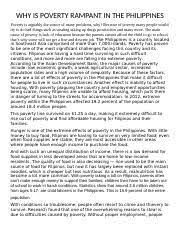 In 2012, the foreign trade performance of the sector registered a trade surplus of php30.07 billion. 13499564 Economics Research Paper I Introduction One Of The Major Problems That Continue To Plaque The Philippines Is Poverty Despite The Said Course Hero