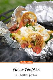 Gegrillter Schafskase Mit Buntem Gemuse Rezept Schafskase Grillen Rezepte Und Gemusegerichte
