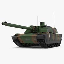 Amx 56 Leclerc French Main Battle Tank 3d Model Ad Leclerc French Amx Tank Battle Tank Tank 3d Model