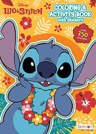 Select from 35450 printable coloring pages of cartoons, animals, nature, bible and many more. Buy Disney Lilo And Stitch 24 Page Coloring And Activity Sticker Book With 750 Stickers 49285 Toys R Us