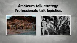 Logistics is the ball and chain of armored warfare. Army Logistics Quotes Quotesgram