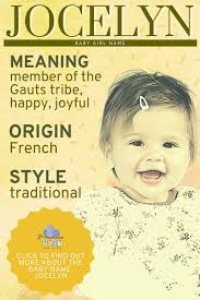 Jocelyn Name Meaning & Origin