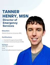 Sweetwater Hospital Association is pleased to welcome Tanner Henry, MSN, as  the new Director of Emergency Services.🩺 Tanner grew up in Sweetwater, TN,  and graduated from Sweetwater High School. In 2010, he