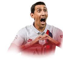 Jersey football player, dimaria png. Angel Di Maria Fifa 20 91 Rw Fut Birthday Fifplay