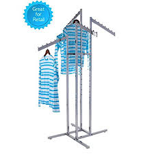 As canada's leading health and wellness destination, sport chek understands better than anyone the role sports and activity play in the lives of canadians. Only Garment Racks Heavy Duty Chrome 4 Way Rectangular Arm Clothing Rack Adjustable Height Waterfall Arm Garment Rack Perfect For Retail Clothing Store Display Rectangular Tubing Slant Arms Walmart Canada