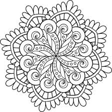 Mandalas Faciles Para Colorear