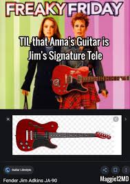 Back in 2003, when freaky friday came out, no one knew it was going to be such a big point of both lindsay lohan and jamie lee curtis' careers. Her Dad S Old Telecaster Jimmyeatworld