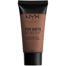 Nyx Prof Makeup Stay Matte But Not Flat Liquid Foundation 35 Ml Deep Dark
