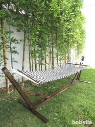 Target/patio & garden/white hammock stand (170)‎. Diy Hammock Stand Tutorial Bob Vila