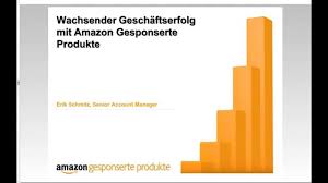 „für uns stand fest, dass wir jede werbemöglichkeit bei amazon nutzen würden. Amazon Gesponserte Produkte Aufbau Und Optimierung