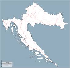 La mappa della croazia mostra la mappa della croazia offline. Croazia Mappa Gratuita Mappa Muta Gratuita Cartina Muta Gratuita Contorni Strade