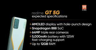The 8gb/128gb variant is priced at 449 euros (about rs 39,895). Realme Gt 5g Aka Realme Race Global Launch Set For March 4th