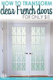 When used in place of sliding doors, they can transform otherwise ordinary exits into inviting gateways to decks or gardens, imparting an. How To Add Privacy To French Doors For Only 13 Nelidesign
