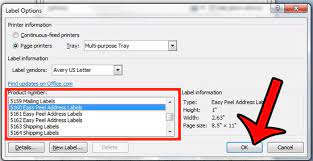 3) please print on a plain paper first and trace over labels to make sure the labels are aligned well. How To Choose An Avery Label Template In Word 2010 Solve Your Tech
