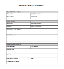 This building maintenance checklist excel is highlighted with blue color. What Is A Work Order Form Tablon