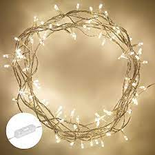40 warm white berry fairy lights. Lights4fun Indoor Fairy Lights 100 Warm White Leds On 8m Of Clear Cable Rocker Switch Plug In Amazon Co Uk Lighting