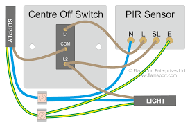 2 x inline cord switch, bedroom in line cord switch ac 250v 10a. Motion Sensor Wiring With Switched Override Feature
