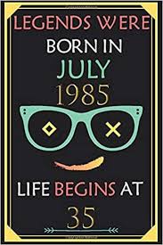 Birthday Gift For 35 Year Old Man 6 98 4th Of July Party Gift Idea For 4th July Legends Were Born In July 1985 Life Beg In 2020 Happy 46th Birthday Happy 35th Birthday Kids Fathers Day Gifts