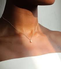 Pearl Necklace Mini Naomi Small Pearl Necklace Wedding Necklace Simple Pearl Necklace Outfit