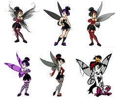 Eventually i hope to surround this tattoo with more horror and gothic imagery. Goth Tinkerbell