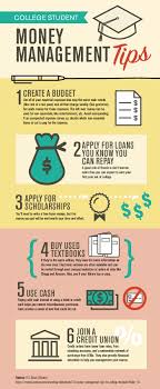 It gives you financial freedom during your student days. College Money Management Tips Infographic Our Credit Union