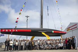 Prada luna rossa sport pour homme edt 100ml. America S Cup Luna Rossa Prada Pirelli Team Launch Second Ac75 Yacht Racing Life
