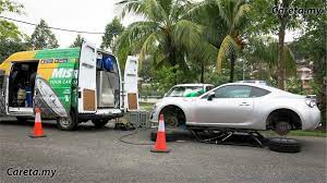 Jadi kalau boleh maybe boleh bantu sikit sebanyak pembaca. Kedai Tayar Bergerak Pertama Di Malaysia Careta