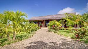 Dominical real estate in front of the soccer field, puntarenas province, savegre de aguirre, dominical, costa rica. Bali Style Home On Private Estate With Ocean Views