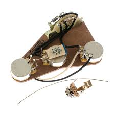 The gibson '50s wiring is sometimes also called vintage wiring or even '50s vintage wiring, but it all means the same: Luxe Strat 1956 1958 Pre Wired Kit Charles Guitars