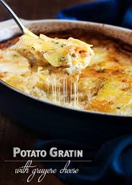 I did not have enough parmigiano reggiano (only about 1/2 to 3/4 of what you recommended) but it still turned out great with no need to add more salt or other flavours. Classic Potato Gratin With Gruyere Cheese Just A Little Bit Of Bacon