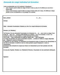 Lettre Type Demande De Cif A L Employeur Genies Civilization