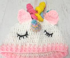 Angel from fleece fun shares a free pattern and tutorial to make one. Easy Crochet Unicorn Beanie Hat All Crafts Channel