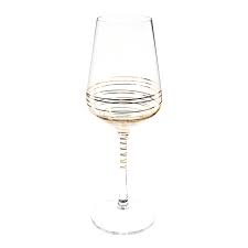 Verre A Vin Coloris Or Maisons Du Monde En 2020 Verre De Vin Vin Verre