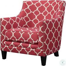 Living room chairs layer in a ton of color and texture. Deena Red Accent Chair From Elements Furniture Coleman Furniture