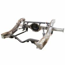 Our triangulated 4 bar rear suspensions are made from heavy wall, seamless tubing and include urethane bushings. Huge 1966 Ford Bronco Rear Suspension 4 Link Kit Fits Ford 9 Inch Rear End Parts Johnnylawmotors Com