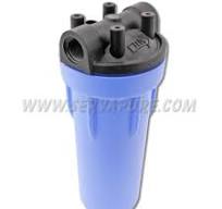 LIMITED QUANTITIES - REPLACED BY 150068 - Pentek 150546, 3G Standard, 3/4'' In/Out, 10'' Blue/Black, MB, No PR, PLT1