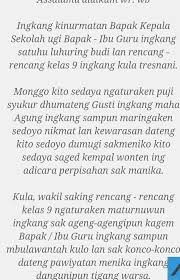 Di bawah ini ada kumpulan contoh geguritan bahasa jawa dengan berbagai macam tema yang bisa anda tembangkan atau bisa anda jadikan referensi dalam latihan menulis geguritan bahasa jawa. Paragraf Basa Rinengga Kumpulan Tugas Sekolah