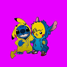 Pikachu And Stitch So Kawaii Cute Disney Drawings Cute Drawings Kawaii Drawings