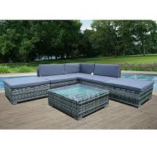 6pcs Rattan Outdoor Garden Furniture Patio Coffee Table And Corner Sof Kobe Kos Kool Store Corner Sofa Set Outdoor Garden Furniture Patio Furniture