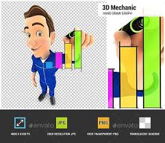 3d Mechanic Hand Drawn Graph 3d Render Of A Hand Design 3d 3dmodel 3drender Hand Modelling Vr Bar Cartoon How To Draw Hands Mechanics Hands Graphing