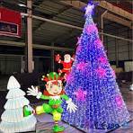 3D LED Christmas Street Motif Light with Santa Sleigh Design