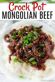 Slow Cooker Mongolian Beef Easy Crock Pot Mongolian Beef Recipe Recipe In 2020 Slow Cooker Mongolian Beef Recipe Slow Cooker Recipes Beef Mongolian Beef Recipes