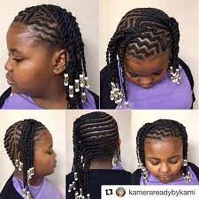 Braids With Design Braidstyles Newyork Hair Hairstyle Lyfe Stylz Salon Brooklyn Nyc Kids Braided Hairstyles Kids Hairstyles Girls Hairstyles Braids