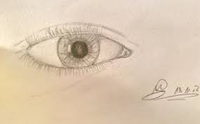 This drawing of a realistic eye took me 10 hours to complete. Draw A Realistic Eye With Only A Pen 6 Steps Instructables