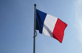 Drapeau français) is a tricolour flag featuring three vertical bands coloured blue (hoist side), white, and red. Flag I Gerb Francii