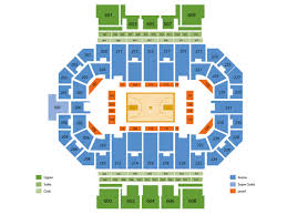 specific allen war memorial coliseum seating moda center