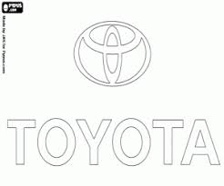 Ausmalbilder Logo Der Marke Toyota Zum Ausdrucken